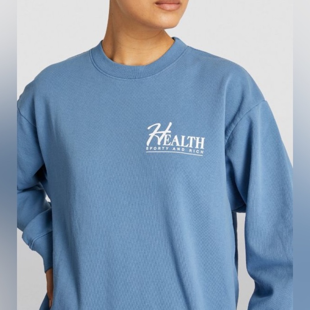 Sporty & Rich Health Sweatshirt Small